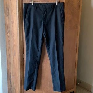 Topman Nordstrom black slacks pants maybe wore 1x